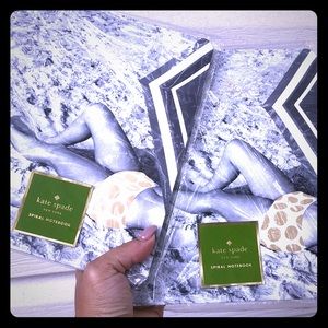 2 Kate Spade ♠️ spiral notebook